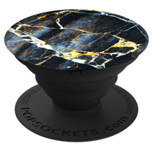 Load image into Gallery viewer, Amber Black Marble
