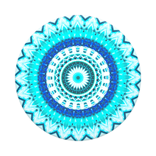 Load image into Gallery viewer, Blue Floral Mandala