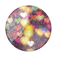 Load image into Gallery viewer, Glitter Bokeh Hearts