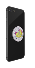 Load image into Gallery viewer, Glitter Jumping Unicorn Yellow
