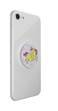 Load image into Gallery viewer, Glitter Jumping Unicorn Yellow