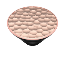 Load image into Gallery viewer, Hammered Metal Rose Gold