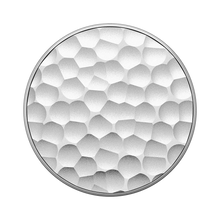 Load image into Gallery viewer, Hammered Metal Silver