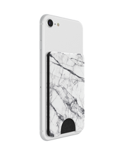 Load image into Gallery viewer, White Marble PopWallet