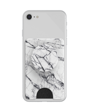 Load image into Gallery viewer, White Marble PopWallet